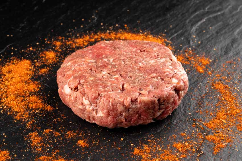 Donald Russell Dry Aged Ribeye Steak Burger