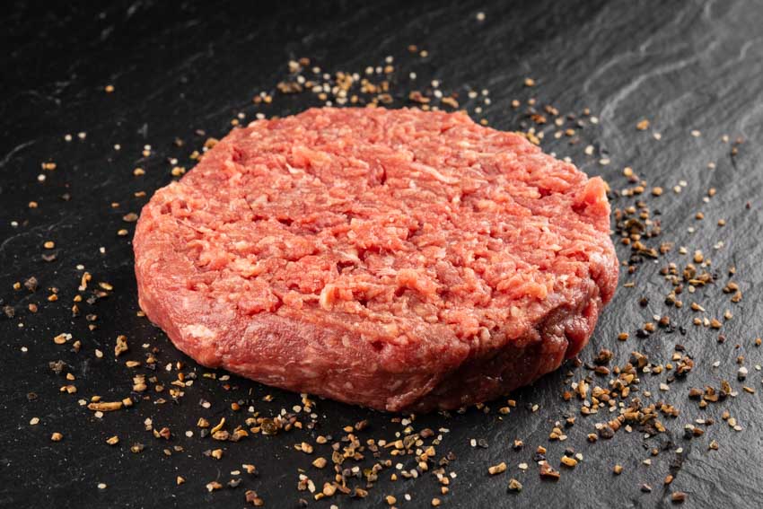 Donald Russell Dry Aged Rumpsteak Burger
