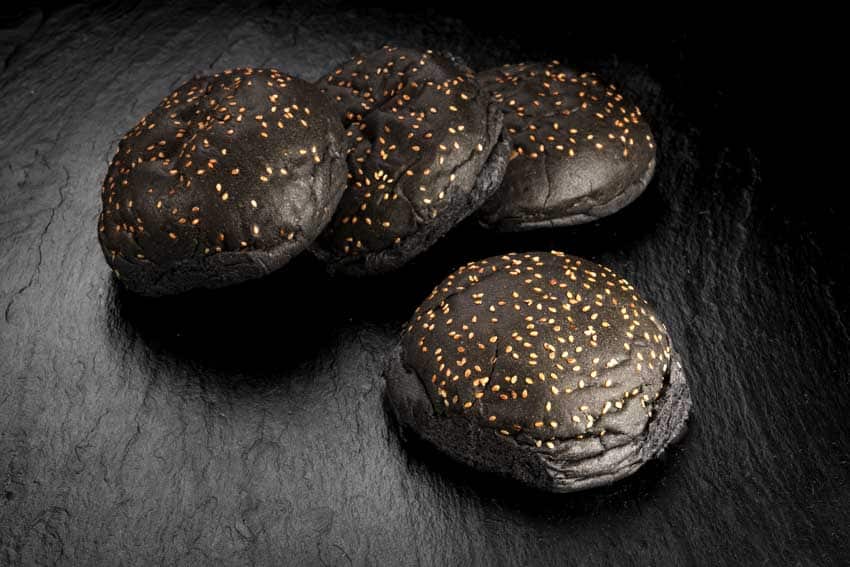 Beka Burger Buns Black Edition, 4 Stück